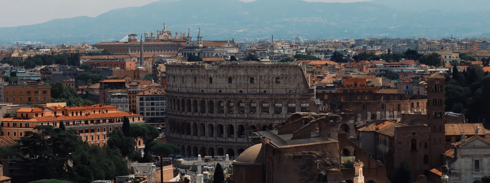 Veduta di Roma (Fiumicino)