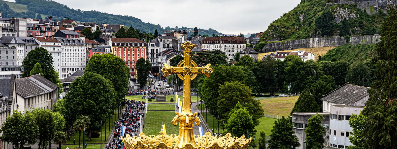 Veduta di Lourdes