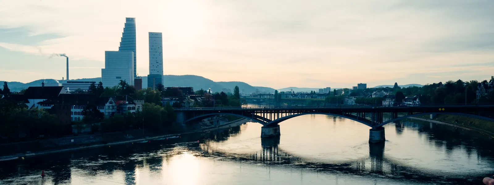Veduta di Basilea-Mulhouse-Freiburg