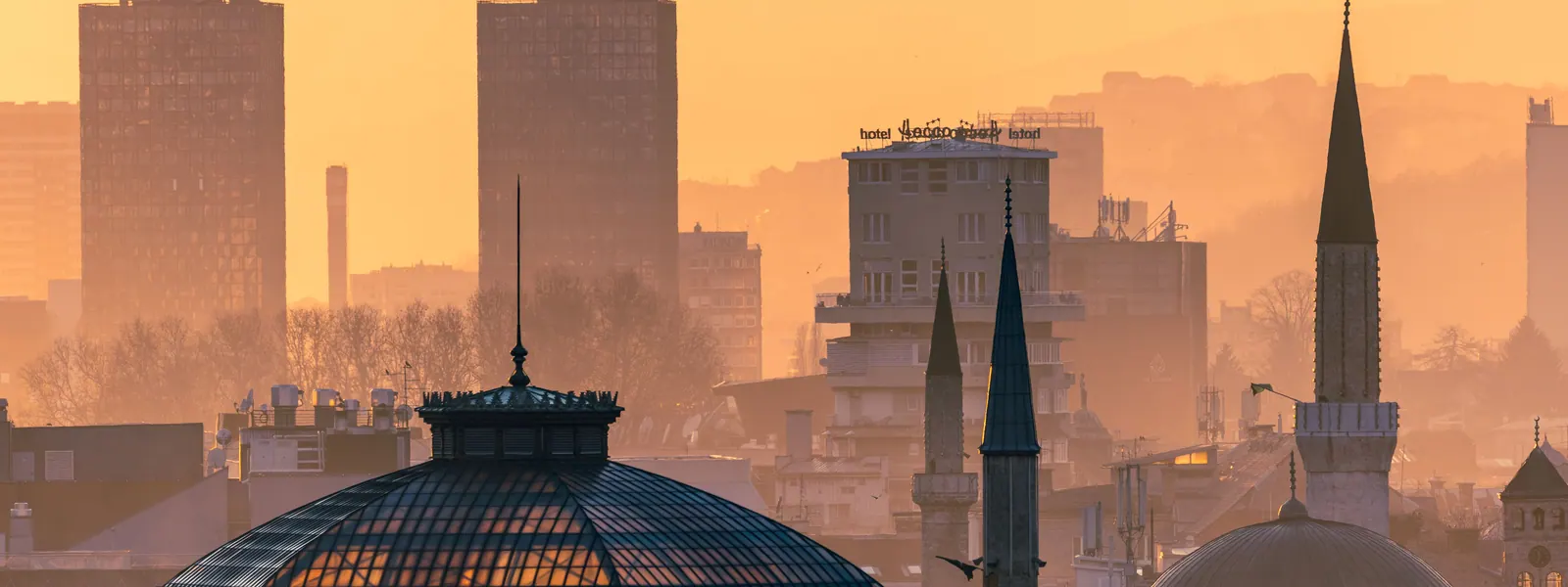 Veduta di Sarajevo
